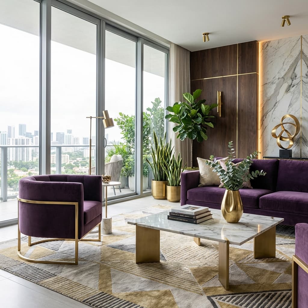 Luxury interior design showcase